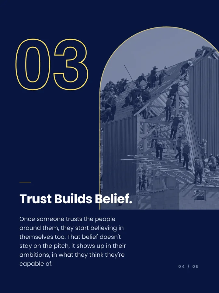 Trust opens doors.